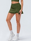Damen Tennis Hosenrock Hohe Tailie Sports Rock FH241