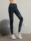 Damen Batik High Waist Push Up Sporttights Leggings FH217