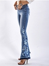 Damen Flare Regular Jeans FH167