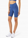 Damen Hohe elastische Shaping Sport-Radlershorts mit Taschen FH019