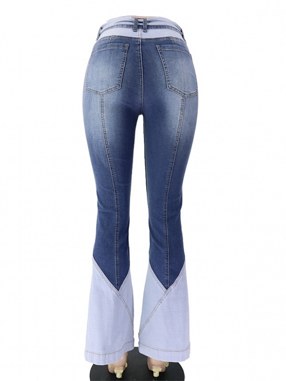 Damen 70s Flare High Jeans FH182