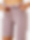 Damen Hohe elastische Shaping Sport-Radlershorts mit Taschen FH019