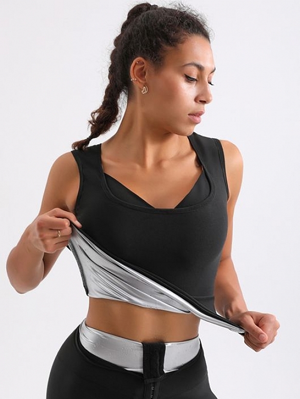 Damen Sauna-Effekt Sporttop FT024 