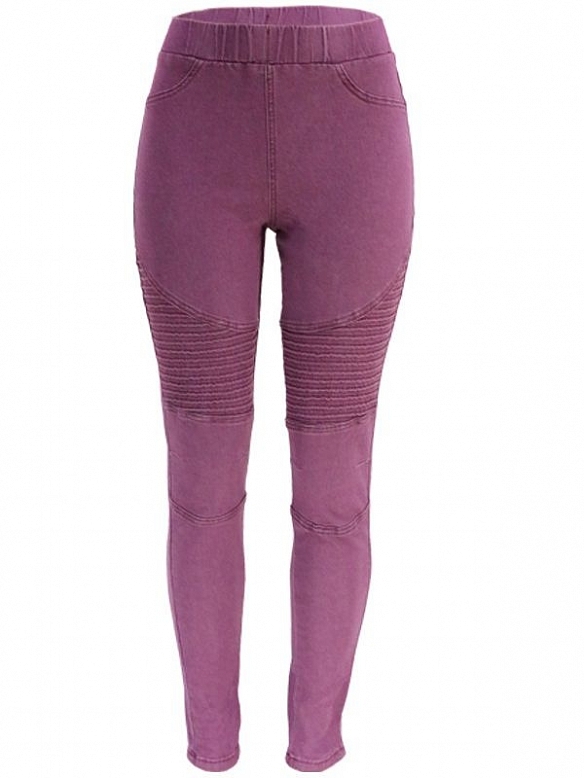 Damen Hohe elastische Shaping-Jeans FH114