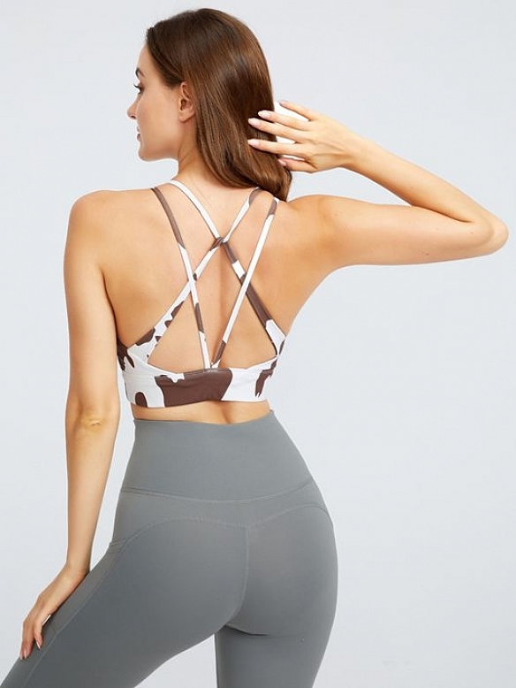 Damen Sport-BH Fitness Bra Top FT031